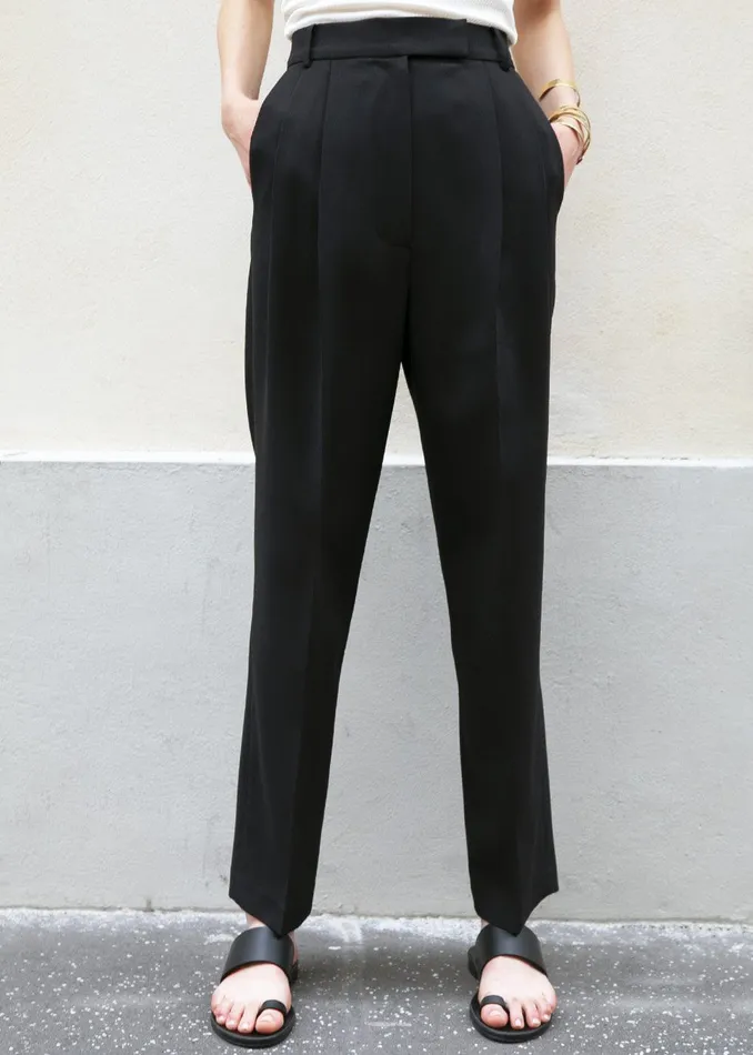 The Frankie Shop Bottoms Bea Suit Pants 8211 Black 8211 Women