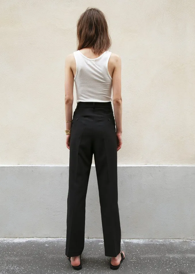 The Frankie Shop Bottoms Bea Suit Pants 8211 Black 8211 Women