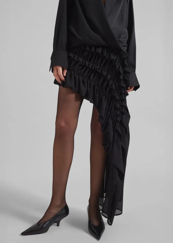 The Frankie Shop Bottoms Beaufille Irving Skirt 8211 Black 8211 Women