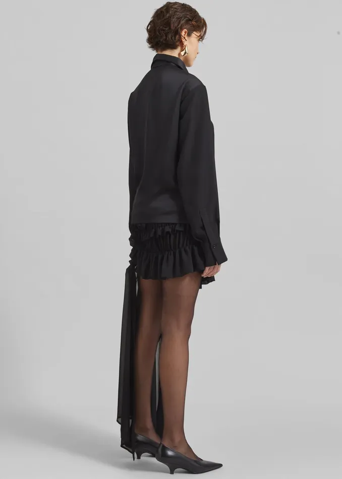 The Frankie Shop Bottoms Beaufille Irving Skirt 8211 Black 8211 Women