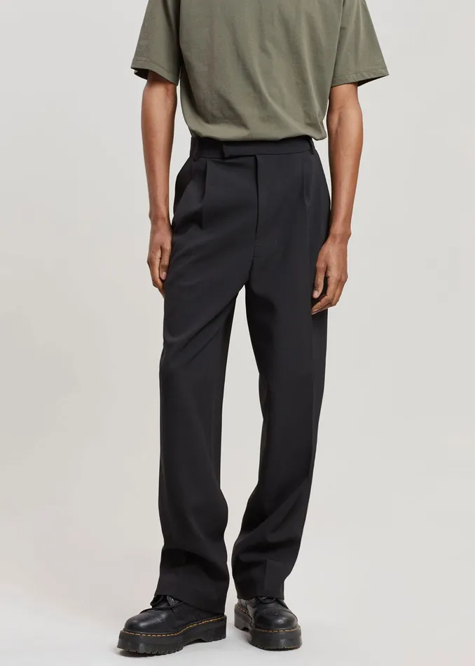 The Frankie Shop Bottoms Beo Suit Pants 8211 Black 8211 Men
