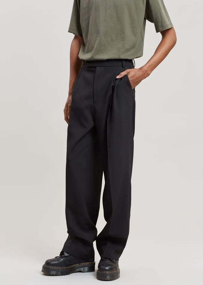 The Frankie Shop Bottoms Beo Suit Pants 8211 Black 8211 Men