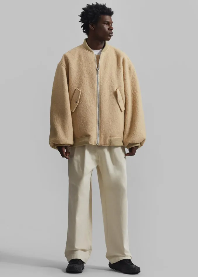 The Frankie Shop Bottoms Charlie Pants 8211 Cream 8211 Men