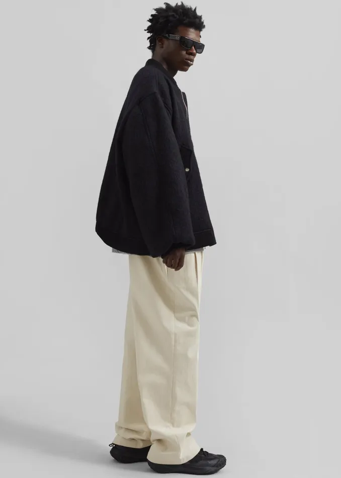 The Frankie Shop Bottoms Charlie Pants 8211 Cream 8211 Men