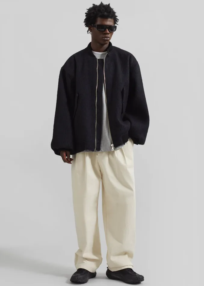 The Frankie Shop Bottoms Charlie Pants 8211 Cream 8211 Men
