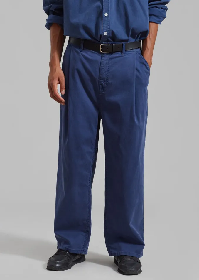The Frankie Shop Bottoms Drew Pants 8211 Blue 8211 Men