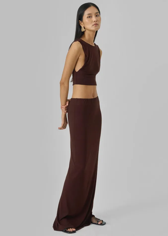 The Frankie Shop Bottoms Evangeline Maxi Skirt 8211 Brown 8211 Women