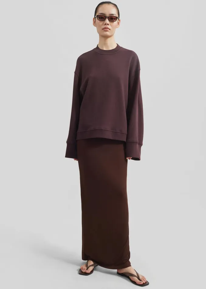 The Frankie Shop Bottoms Evangeline Maxi Skirt 8211 Brown 8211 Women