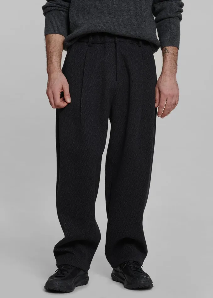 The Frankie Shop Bottoms Felix Trousers 8211 Charcoal 8211 Men