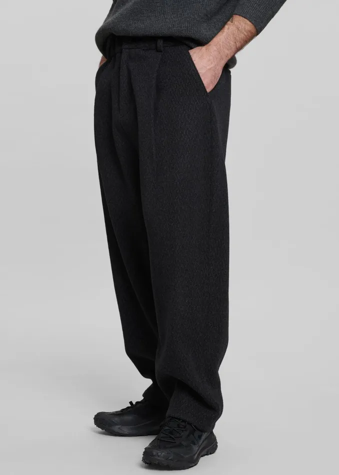 The Frankie Shop Bottoms Felix Trousers 8211 Charcoal 8211 Men