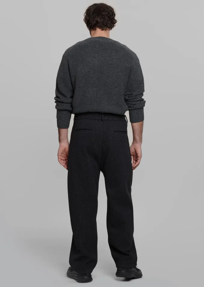 The Frankie Shop Bottoms Felix Trousers 8211 Charcoal 8211 Men