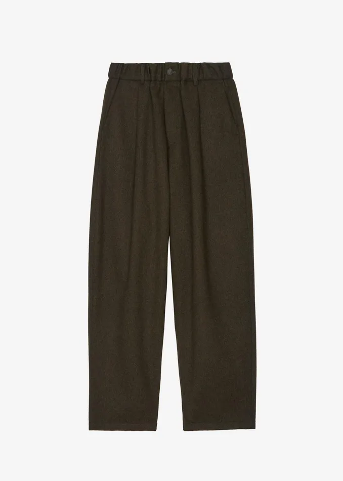 The Frankie Shop Bottoms Felix Trousers 8211 Dark Olive 8211 Men