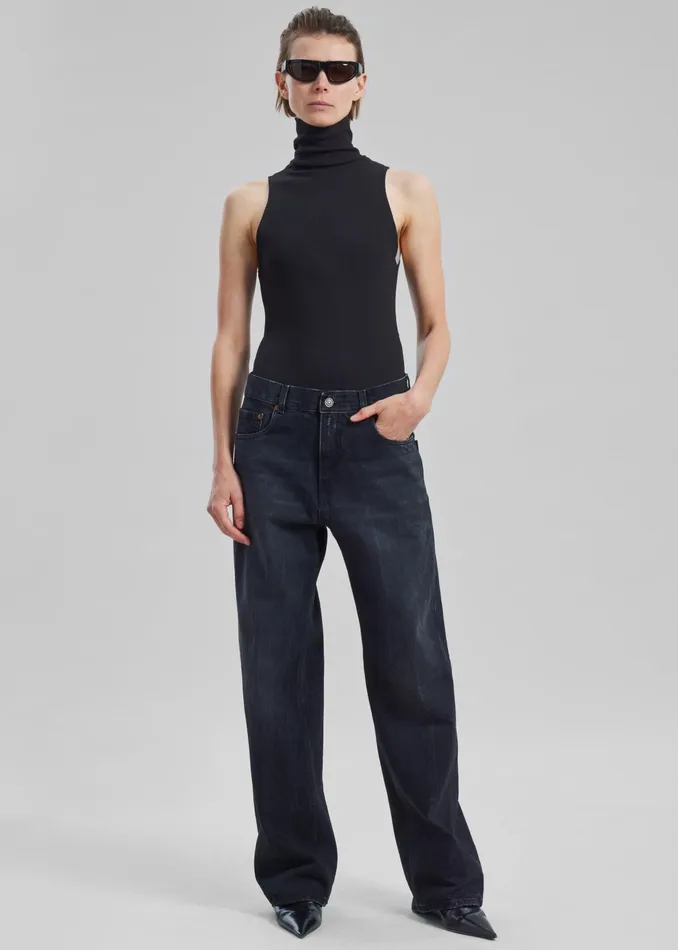 The Frankie Shop Bottoms Haikure Bonnie Bassano Jeans 8211 Black 8211 Women
