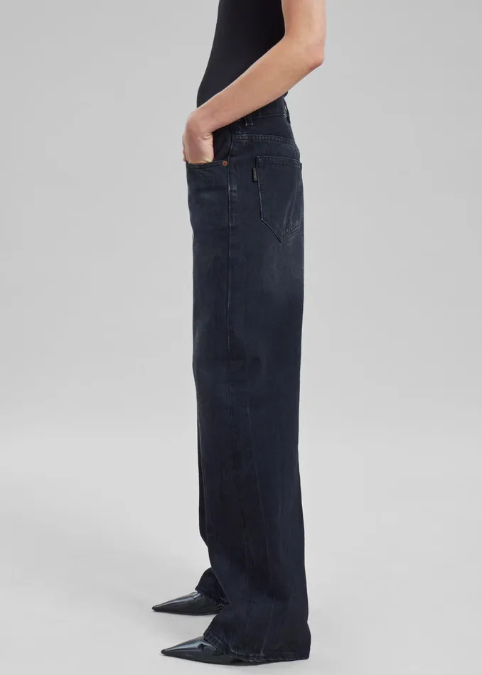 The Frankie Shop Bottoms Haikure Bonnie Bassano Jeans 8211 Black 8211 Women