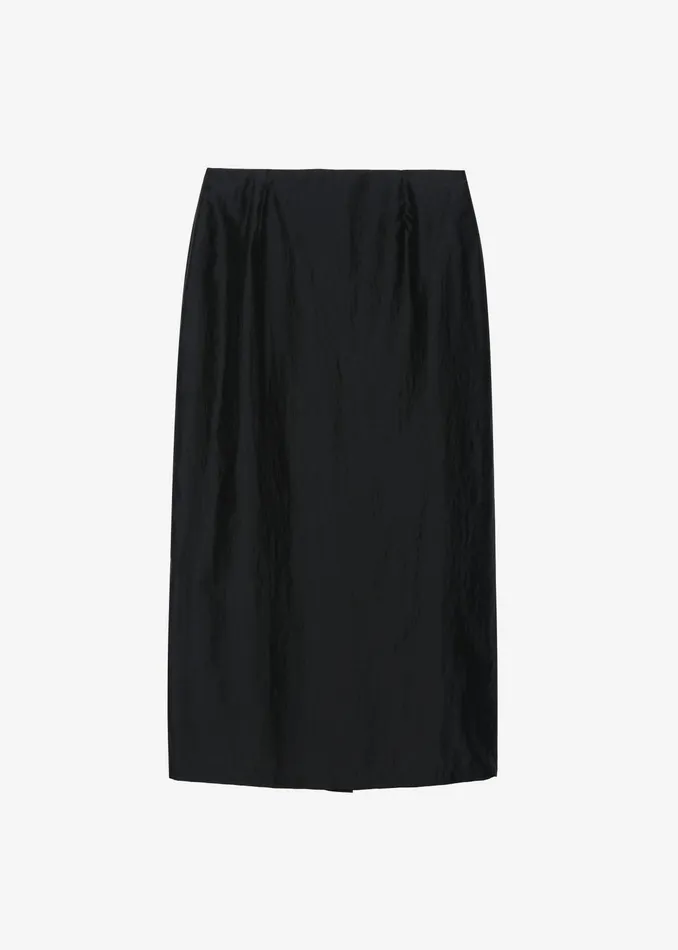 The Frankie Shop Bottoms Lenore Semi Sheer Midi Skirt 8211 Black 8211 Women