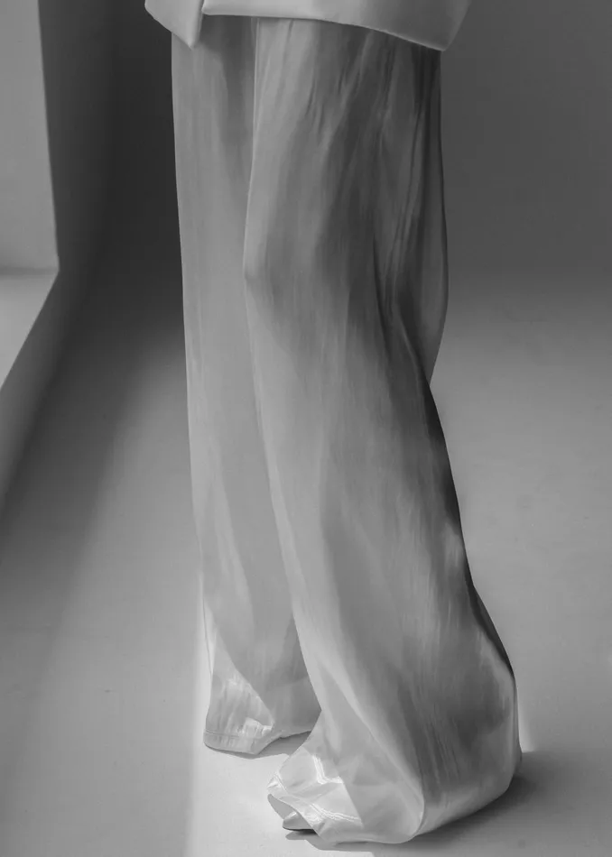 The Frankie Shop Bottoms Mika Wide Pants 8211 White 8211 Women