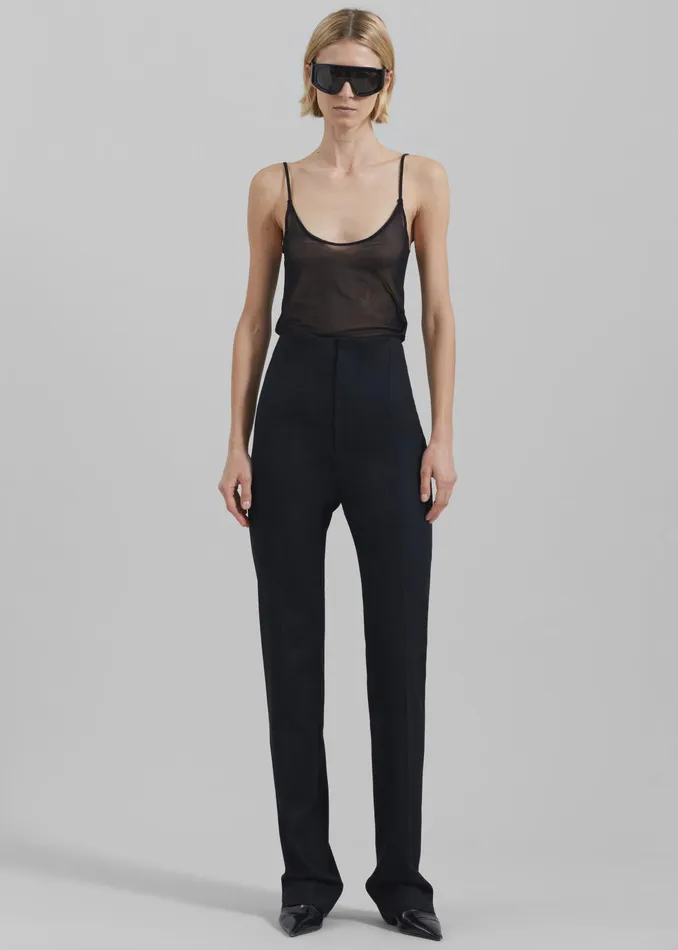 The Frankie Shop Bottoms Morrison Long Trousers 8211 Black 8211 Women