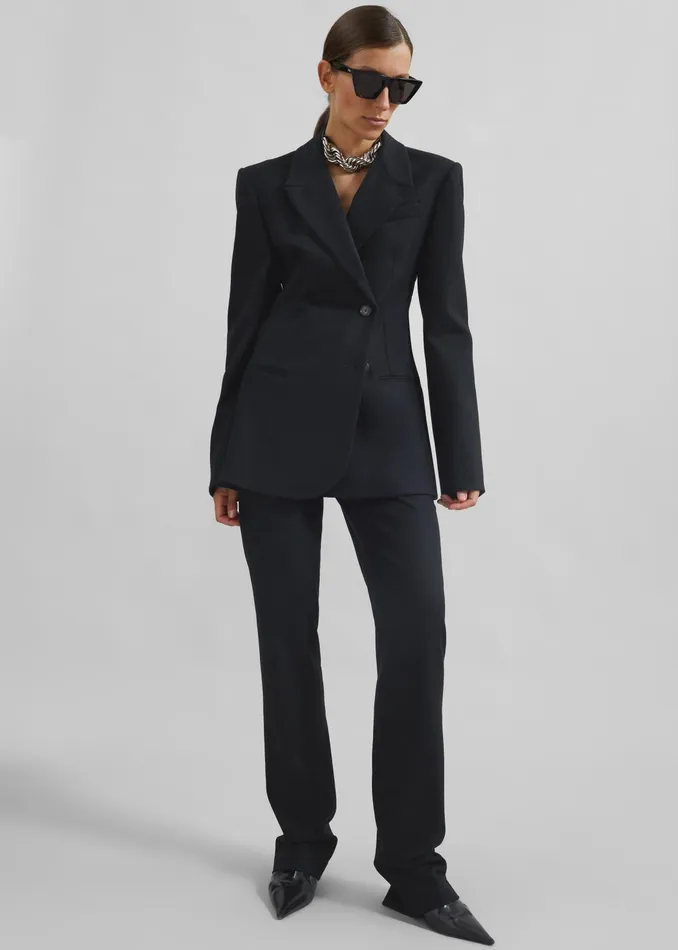 The Frankie Shop Bottoms Morrison Long Trousers 8211 Black 8211 Women