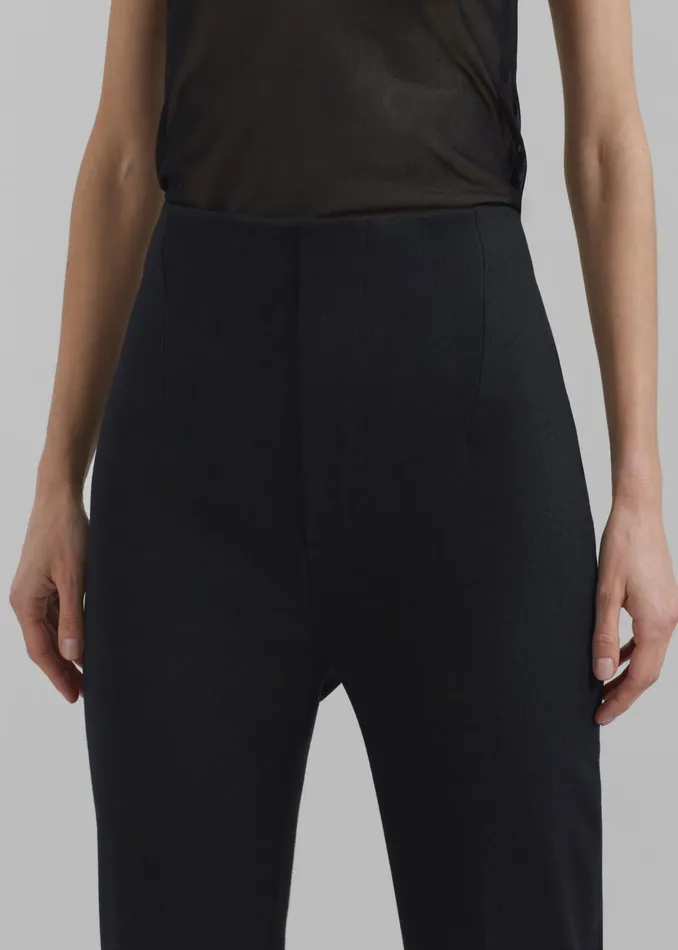 The Frankie Shop Bottoms Morrison Long Trousers 8211 Black 8211 Women