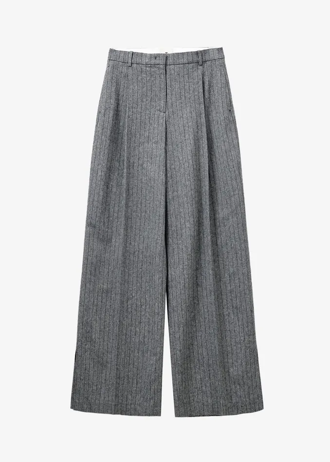 The Frankie Shop Bottoms The Garment Tilda Pants 8211 GreyBlack Stripe 8211 Women