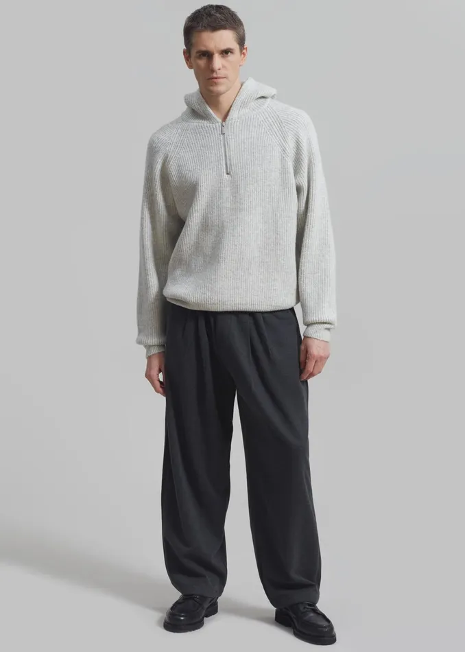 The Frankie Shop Bottoms Theo Pants 8211 Charcoal 8211 Men