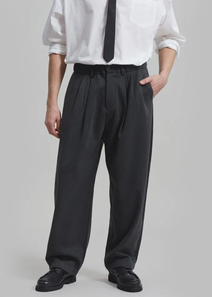 The Frankie Shop Bottoms Theo Pants 8211 Charcoal 8211 Men