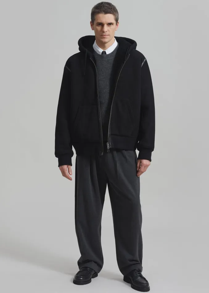 The Frankie Shop Bottoms Theo Pants 8211 Charcoal 8211 Men