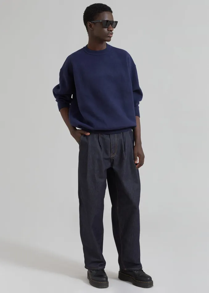 The Frankie Shop Bottoms Zayn Jeans 8211 Dark Indigo 8211 Men