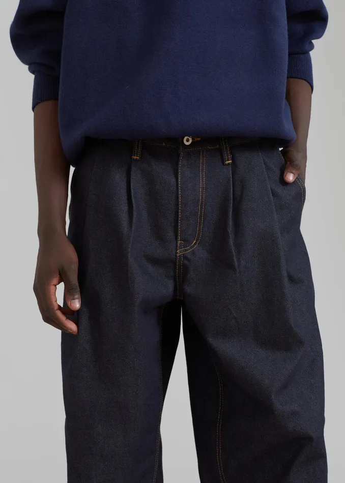 The Frankie Shop Bottoms Zayn Jeans 8211 Dark Indigo 8211 Men