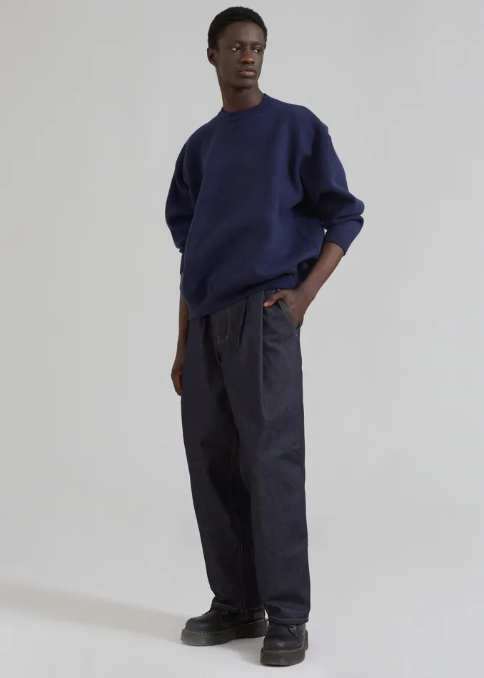 The Frankie Shop Bottoms Zayn Jeans 8211 Dark Indigo 8211 Men