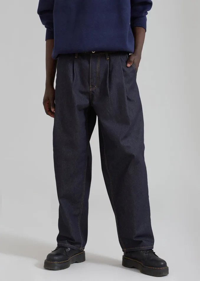 The Frankie Shop Bottoms Zayn Jeans 8211 Dark Indigo 8211 Men