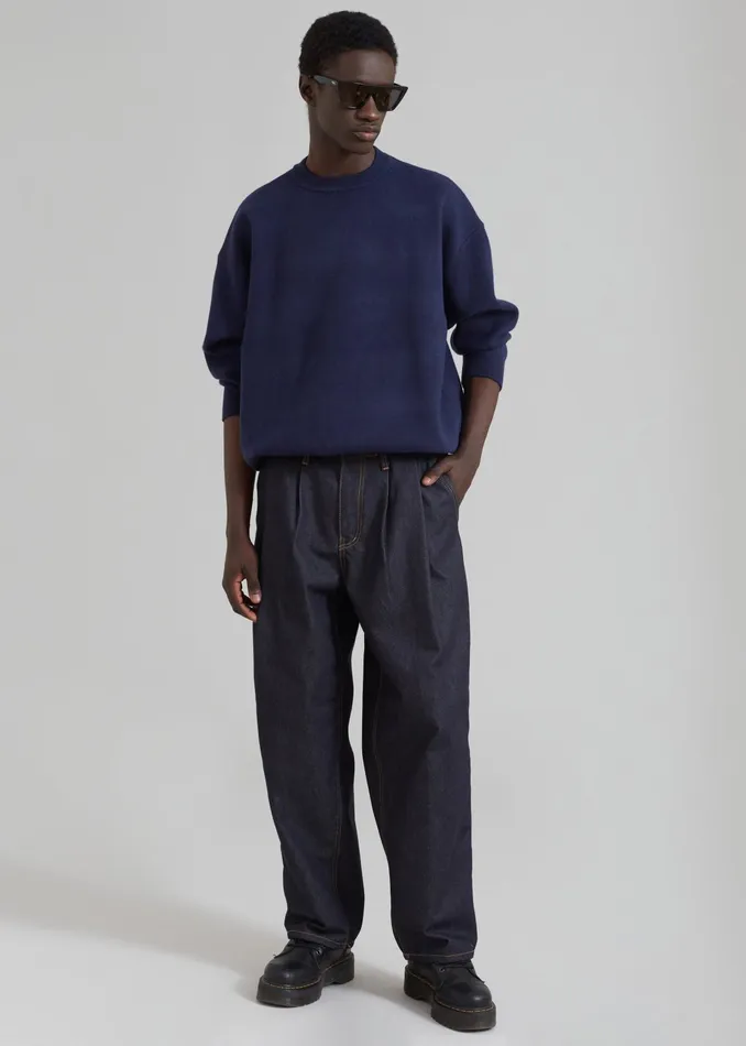 The Frankie Shop Bottoms Zayn Jeans 8211 Dark Indigo 8211 Men