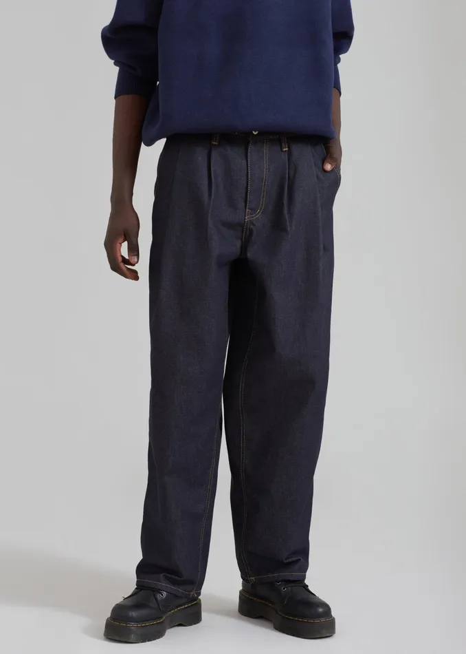 The Frankie Shop Bottoms Zayn Jeans 8211 Dark Indigo 8211 Men