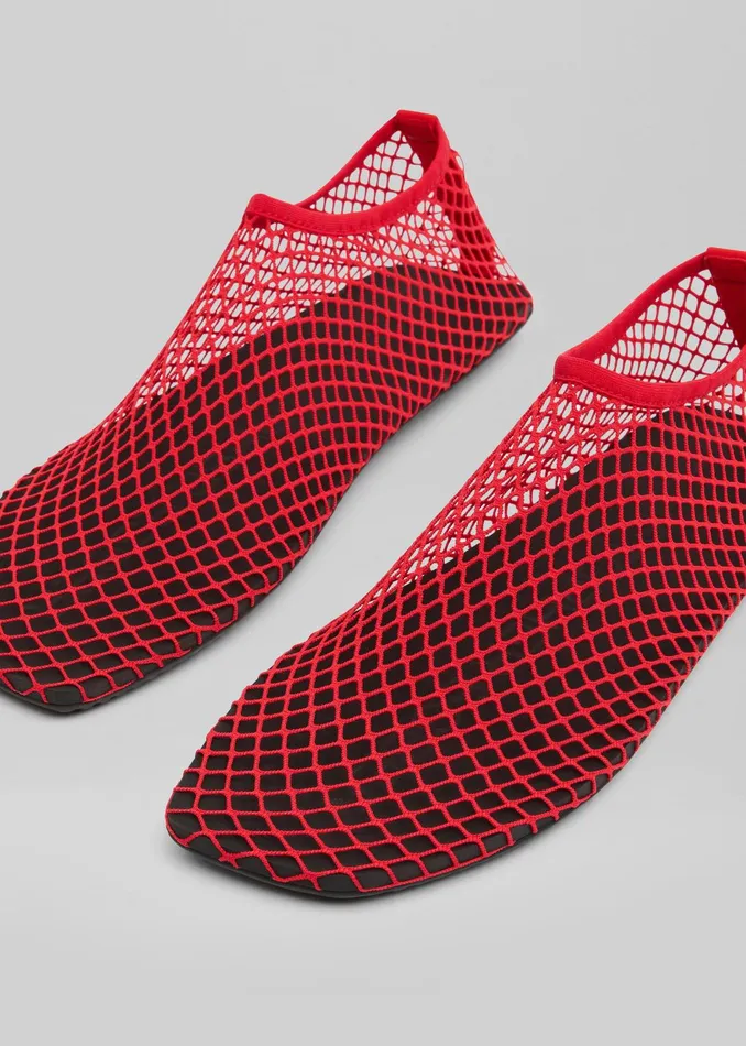 The Frankie Shop Christopher Esber Mesh Water Flats 8211 Red 8211 Women