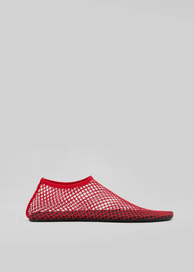 The Frankie Shop Christopher Esber Mesh Water Flats 8211 Red 8211 Women