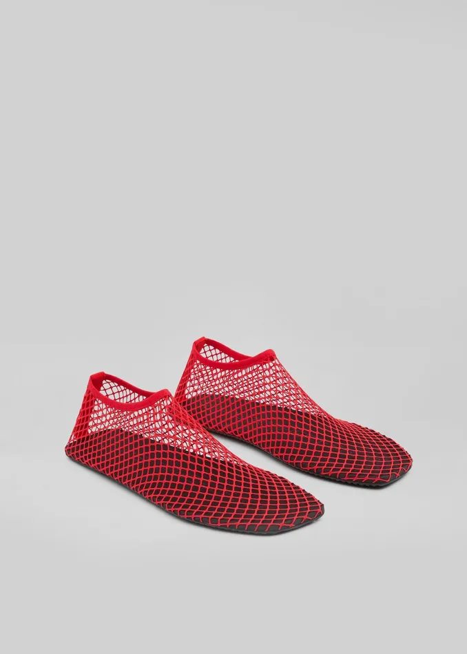 The Frankie Shop Christopher Esber Mesh Water Flats 8211 Red 8211 Women