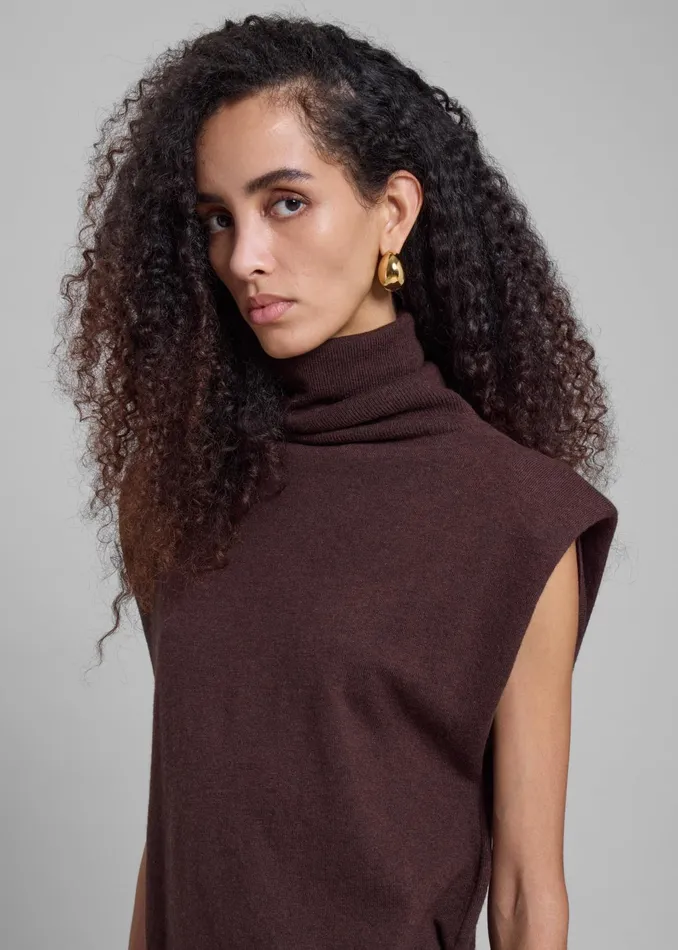 The Frankie Shop Coperni Creole Logo Earrings 8211 Gold 8211 Women