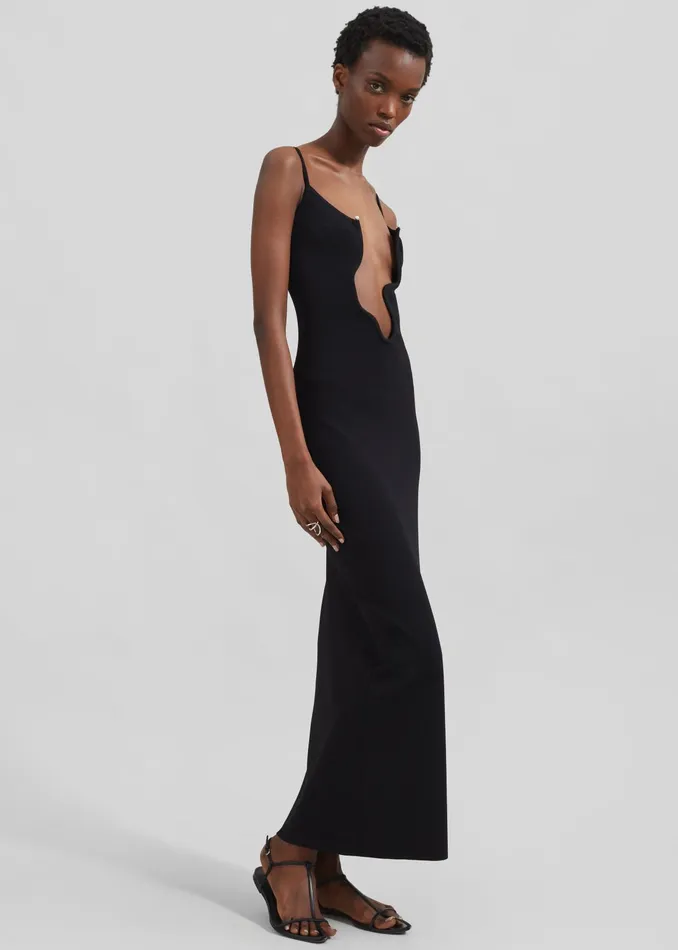 The Frankie Shop Dresses Christopher Esber Salacia Wire Column Dress 8211 Black 8211 Women