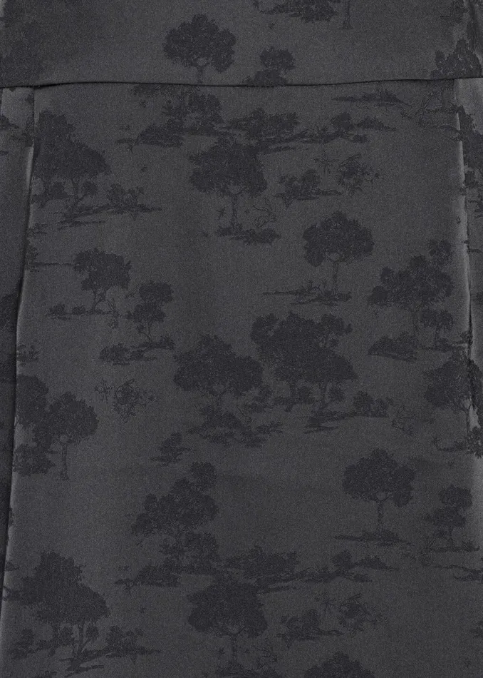 The Frankie Shop Dresses Rotate Short Sleeve Mini Dress 8211 Gray Print 8211 Women
