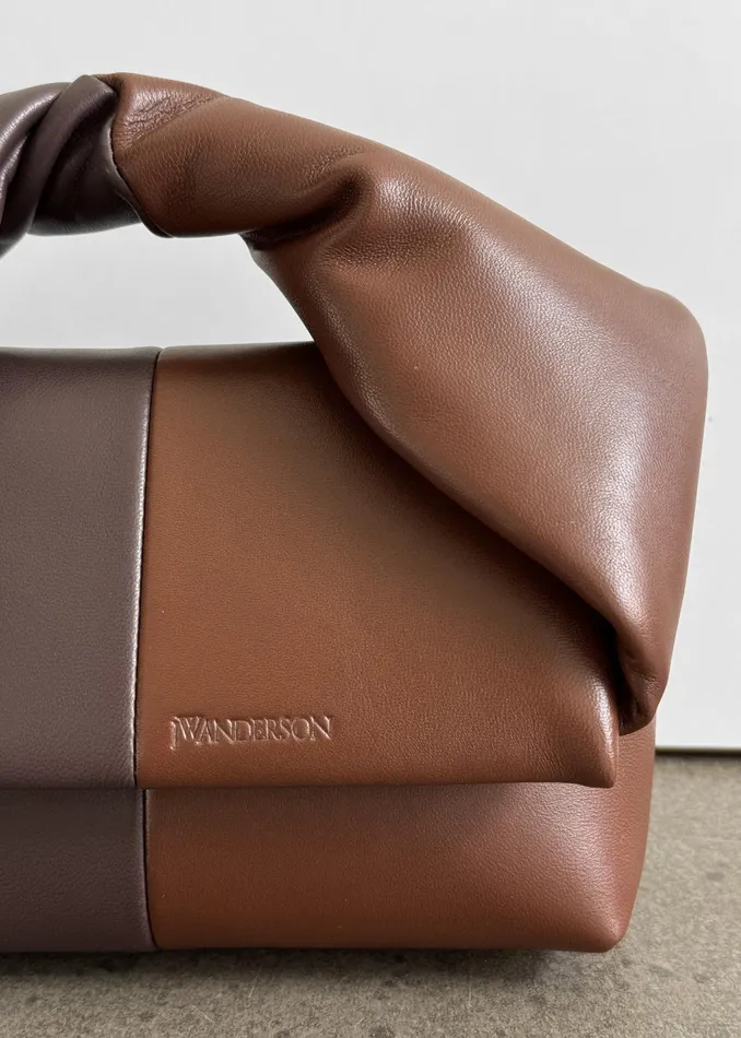 The Frankie Shop Jw Anderson Midi Twister Bag 8211 Dark BrownBrown 8211 Women