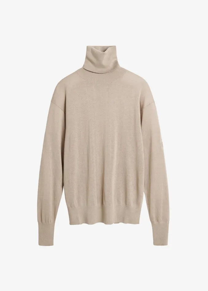 The Frankie Shop Knitwear By Malene Birger Mohsen Turtleneck 8211 Nomad 8211 Women