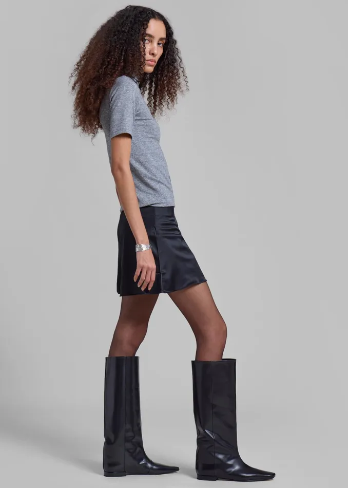 The Frankie Shop Loulou Studio Lirone High Boots 8211 Black 8211 Women