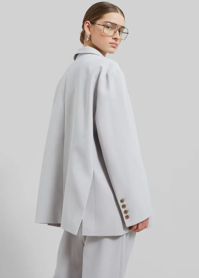The Frankie Shop Outerwear Bea Blazer 8211 Grey 8211 Women