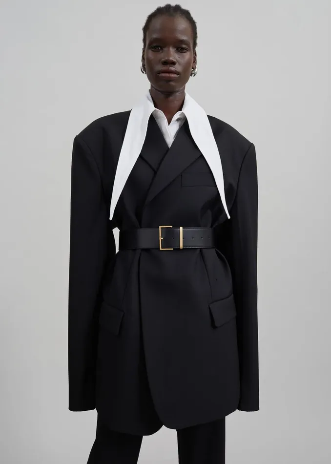 The Frankie Shop Outerwear Iva Blazer 8211 Black 8211 Women