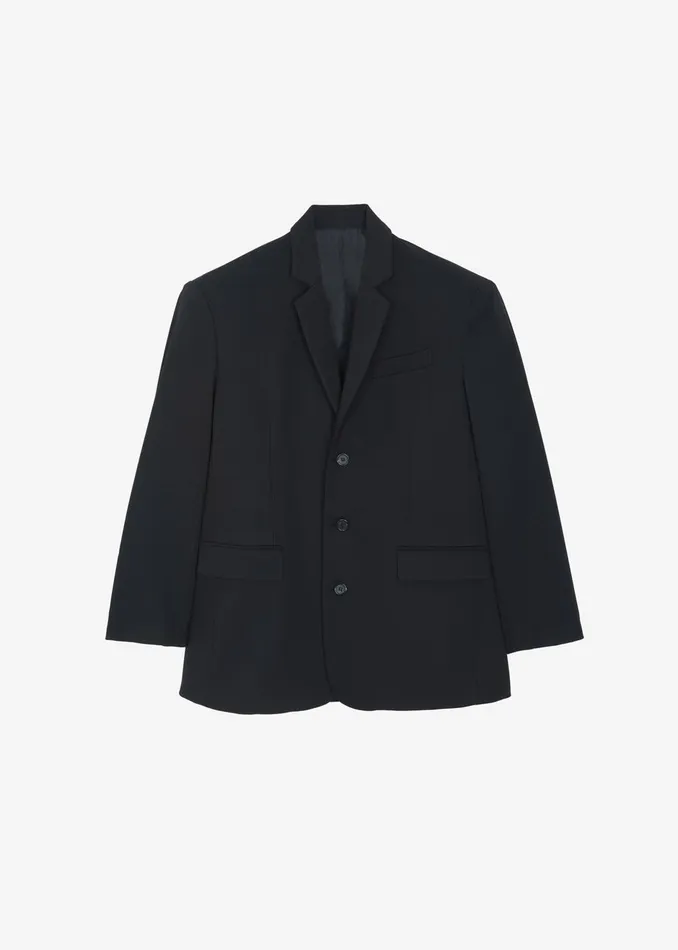 The Frankie Shop Outerwear Tansy Oversized Blazer 8211 Black 8211 Women