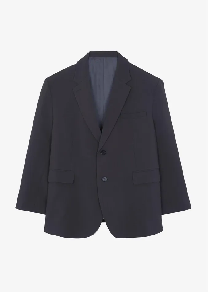 The Frankie Shop Outerwear Wilma Blazer 8211 Charcoal 8211 Women
