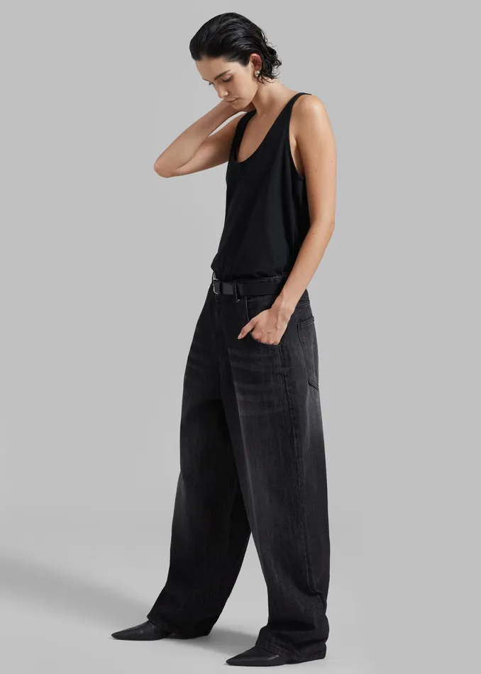 The Frankie Shop Tops Penelope Tank Top 8211 Black 8211 Women
