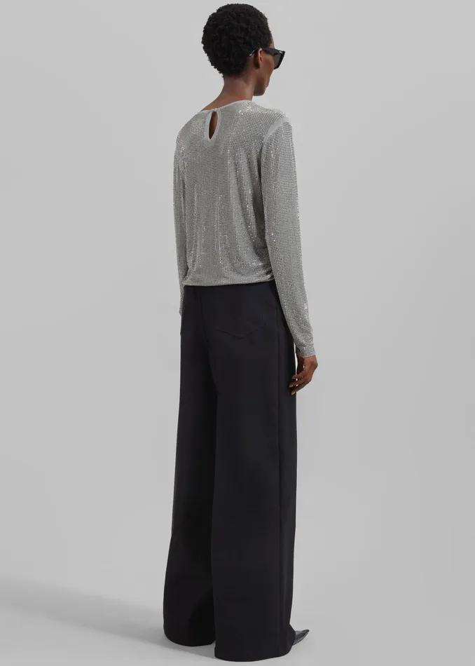 The Frankie Shop Tops Samse Samse Samagda Top 8211 Light Grey 8211 Women