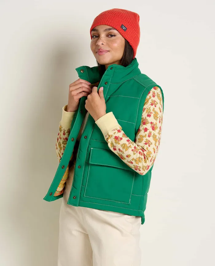 ToadandCo Outerwear Women8217s Women8217s Forester Pass Vest Fern