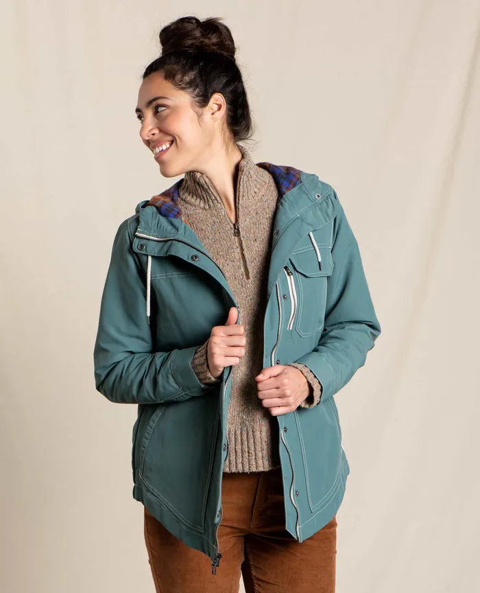 ToadandCo Women8217s Forester Pass Parka Silver Pine Women8217s Outerwear